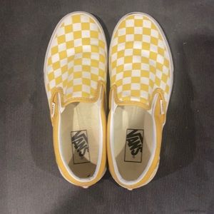 Barely worn size7.5 womens vans